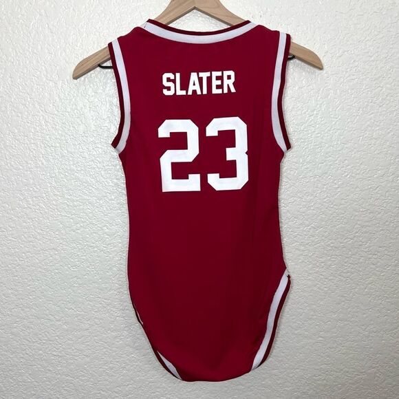 Headgear Urban Outfitters Bayside Slater Bodysuit Red and White Size S - Picture 4 of 14